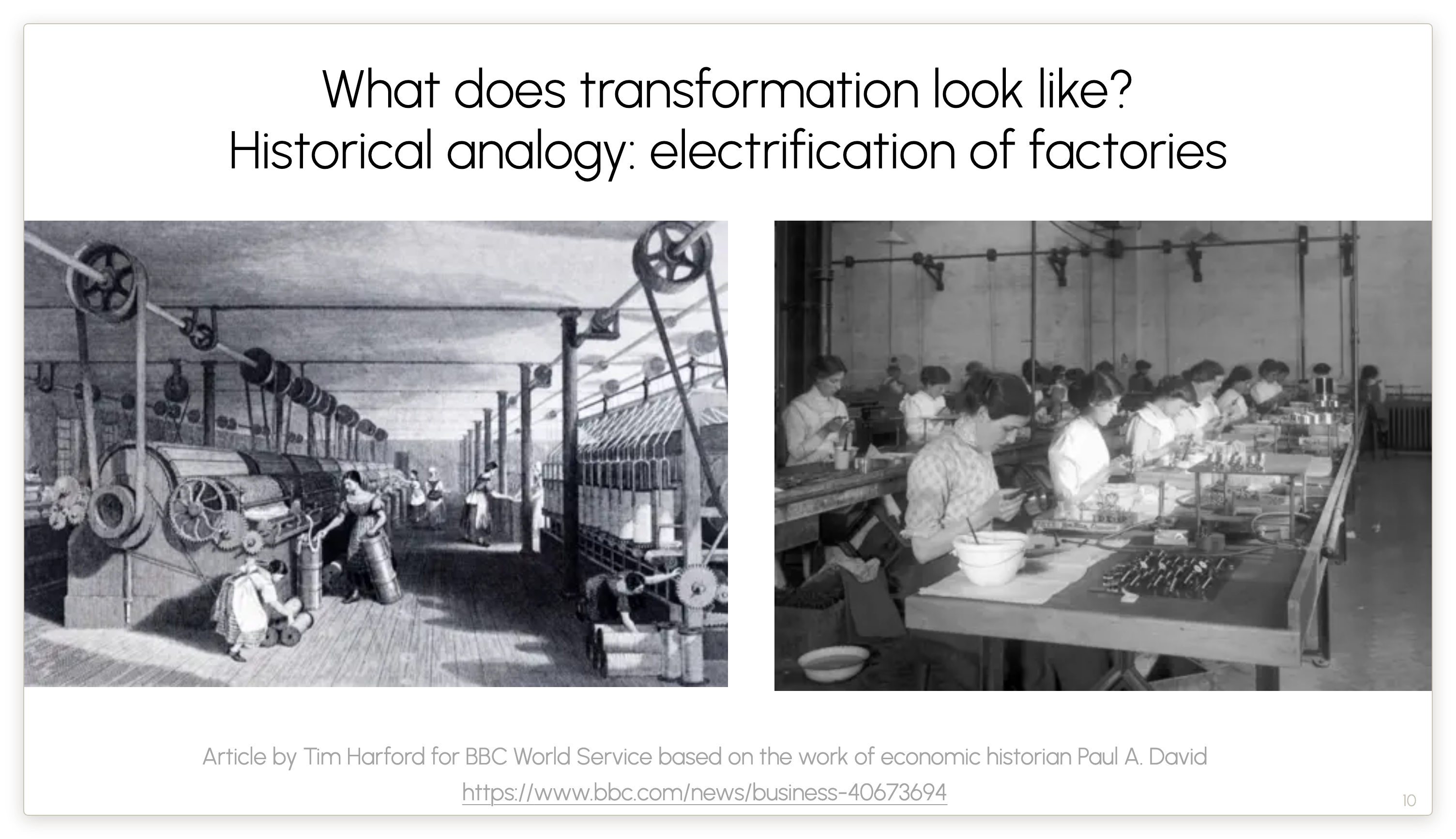 What does transformation look like?