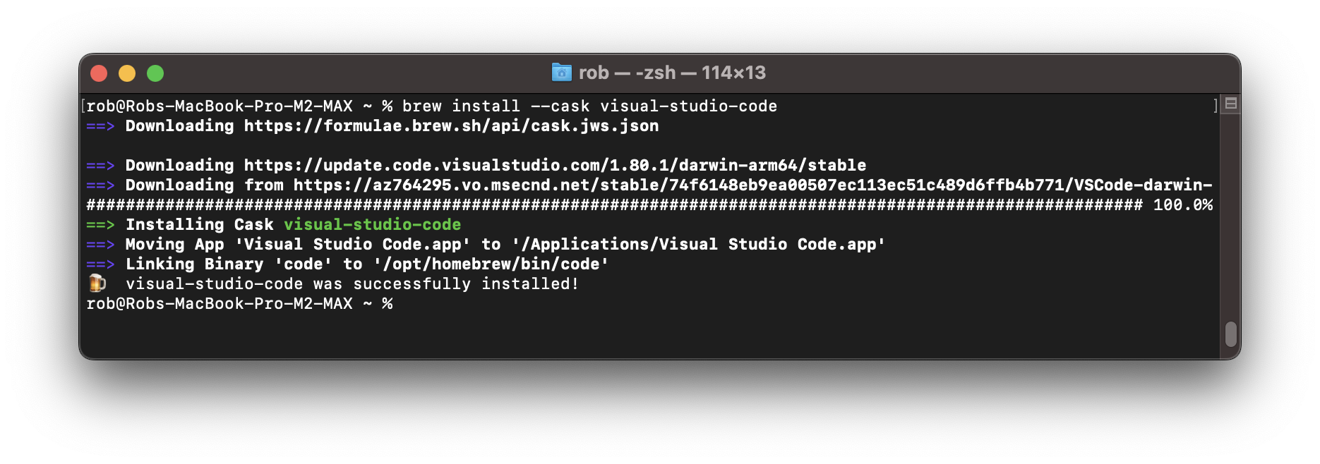 Guide: Homebrew, Python and Visual Studio Code on Mac
