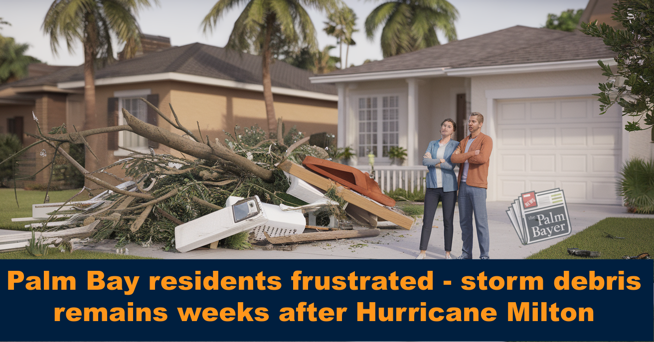 Image for article: Palm Bay Hurricane Milton Debris Cleanup Update