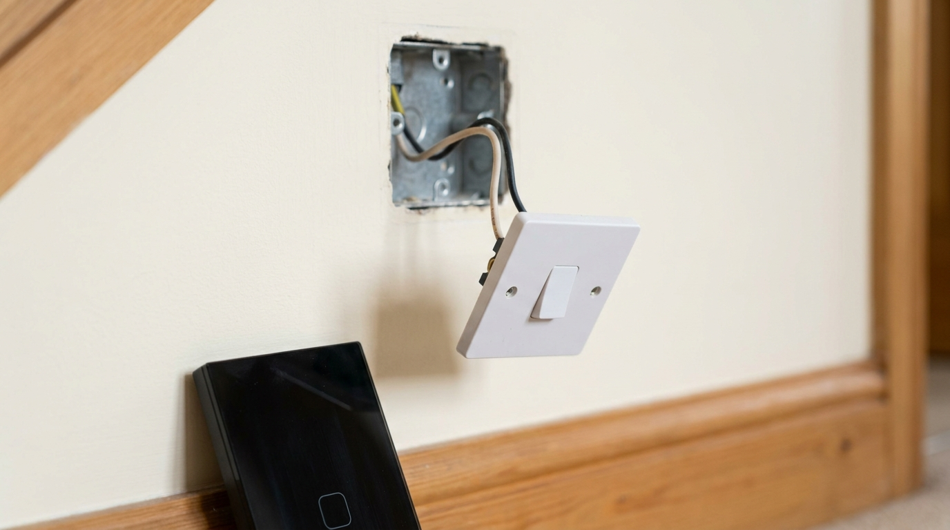 Smart light switch won't work? It's the missing neutral... and how I get round it