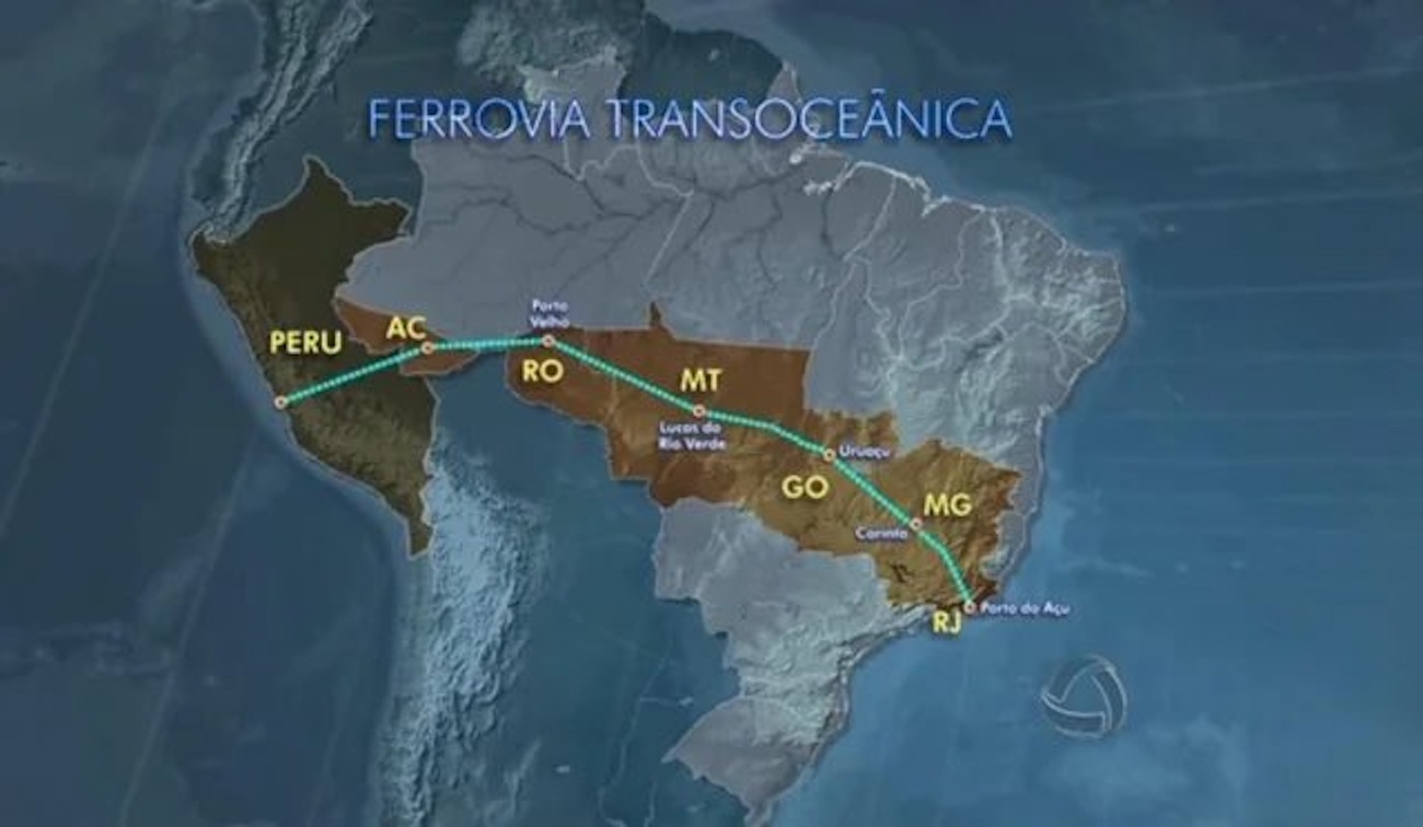 Uma nova rota para o comércio: Brasil e China firmam parceria para Ferrovia Transoceânica que passará por Rondônia