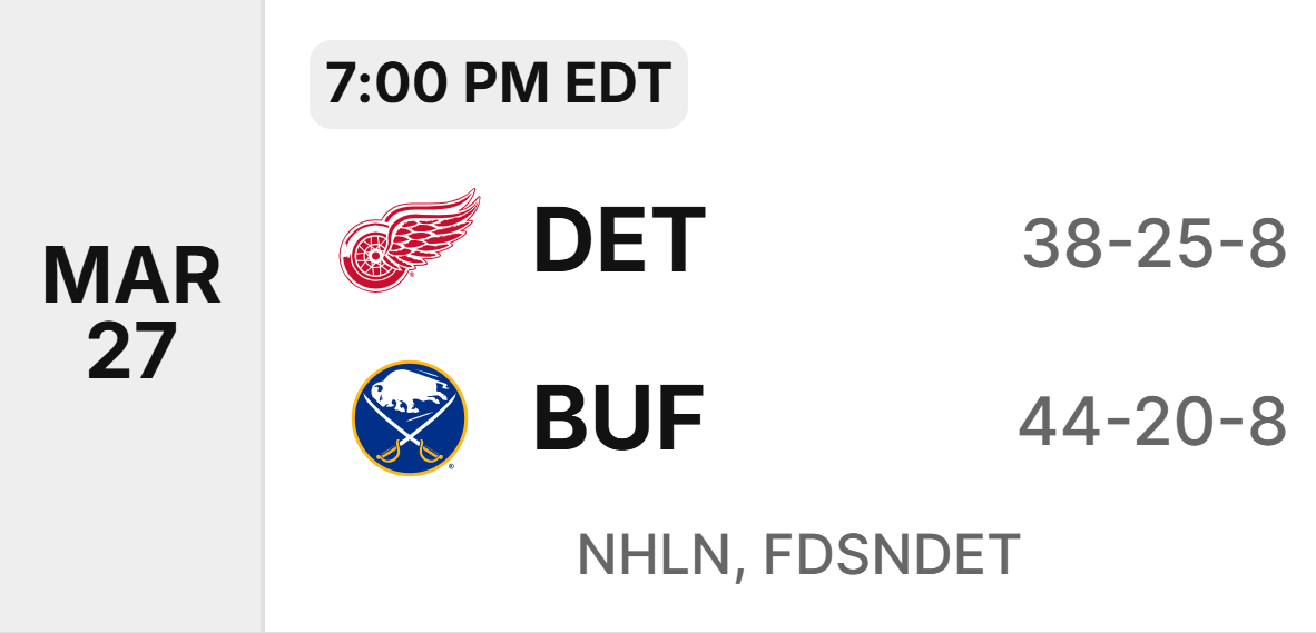 Red Wings' Biggest Games Left & Playoff Bubble Spotlight