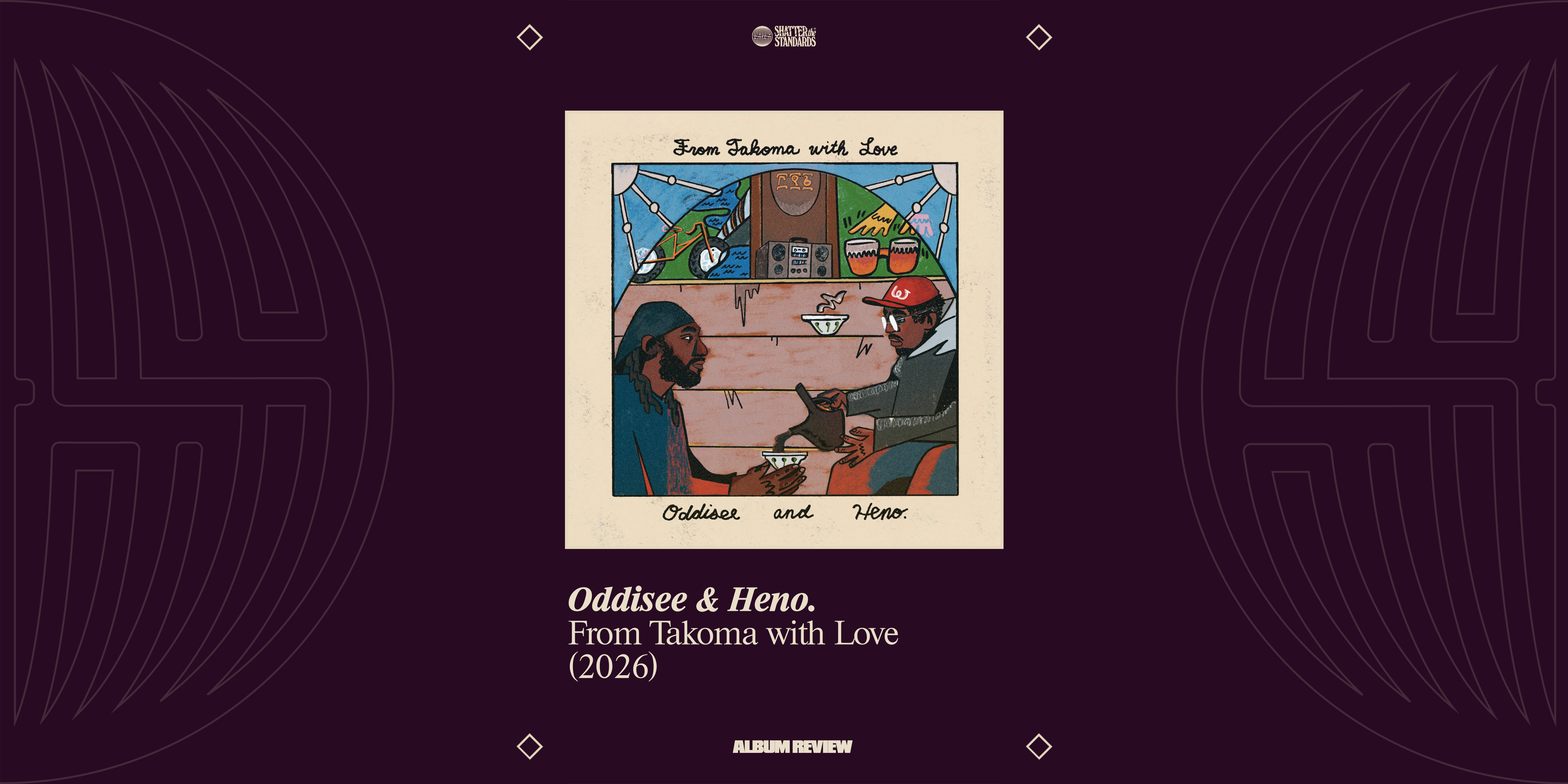 Album Review: From Takoma with Love by Oddisee &amp; Heno.