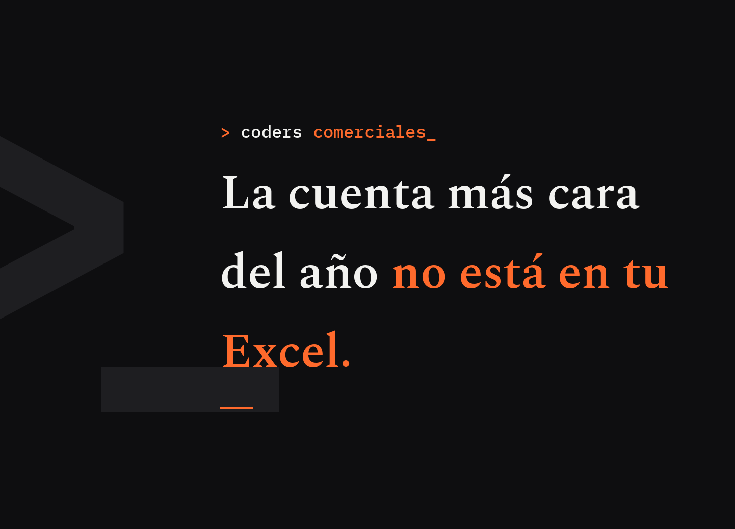 La cuenta más cara del año no está en tu Excel.
