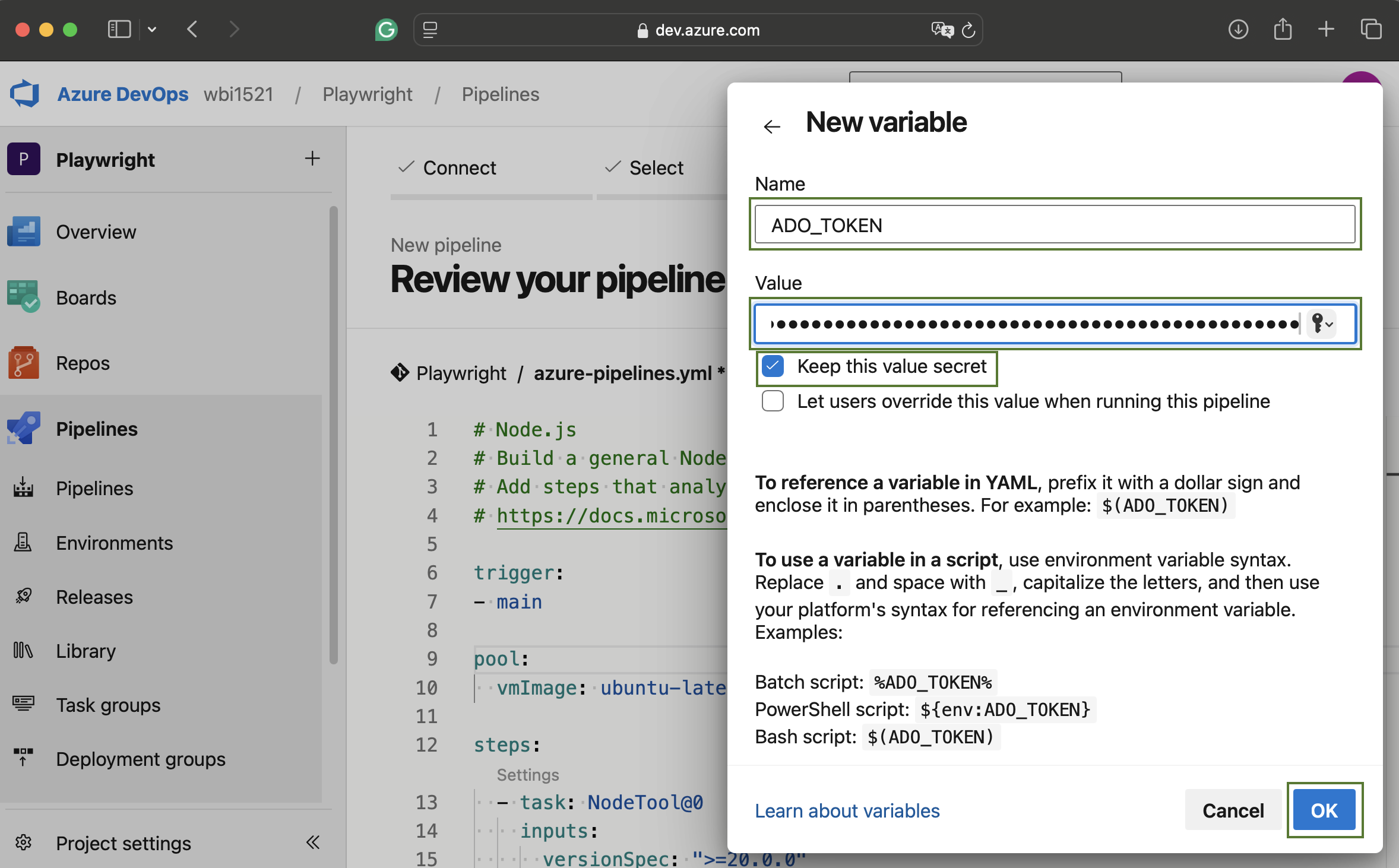 A Guide to Azure DevOps Pipelines and Test Plan with Playwright