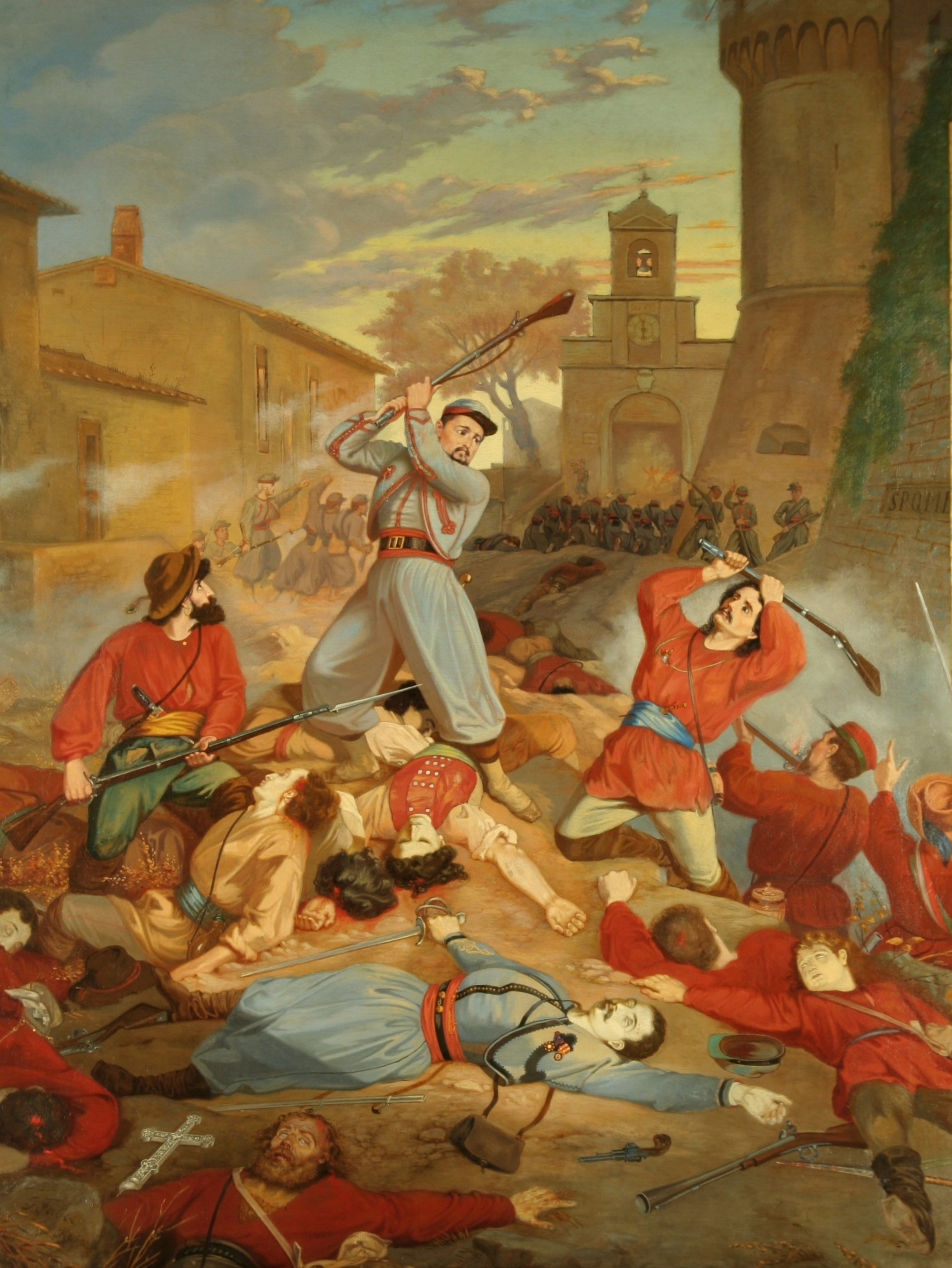The Battle of Monte-Libretti