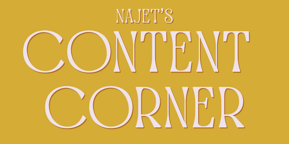 Substack banner for @najet
