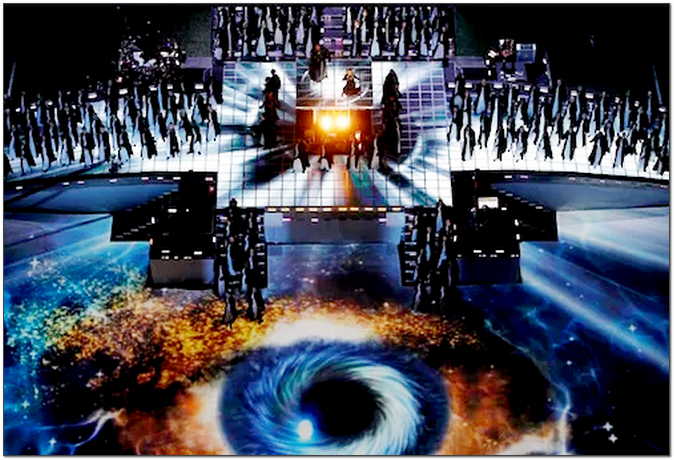 Super Bowl 2012: Witches Protection Circle is All Seeing Eye