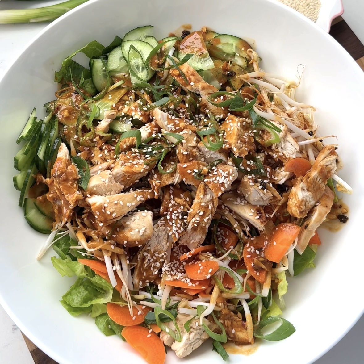 BANG BANG CHICKEN SALAD Recipes By Victoria bang-bang-chicken-salad-recipes-by-victoria