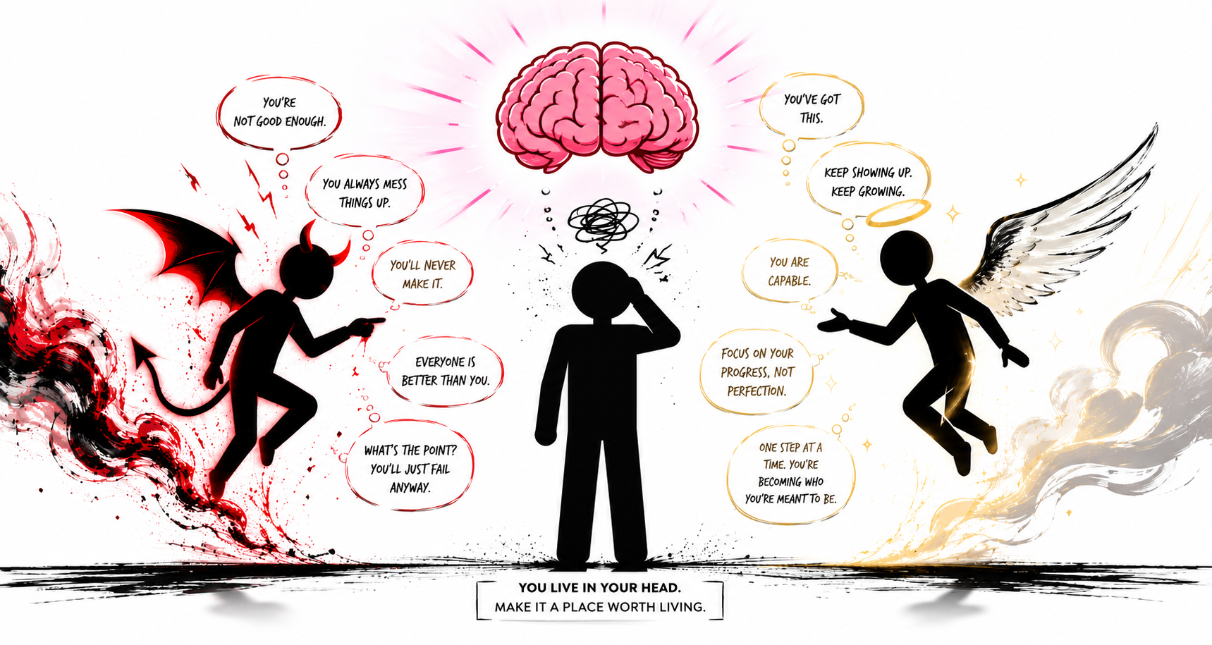The Voice In Your Head Is Sculpting Your Brain - by ixcarus