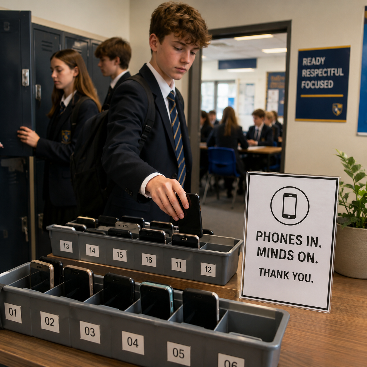 Phone bans are a good thing…