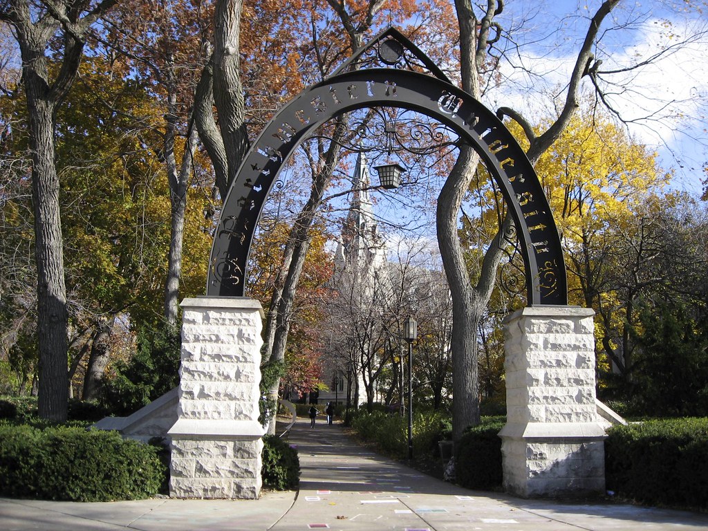 Northwestern University Campus Arch