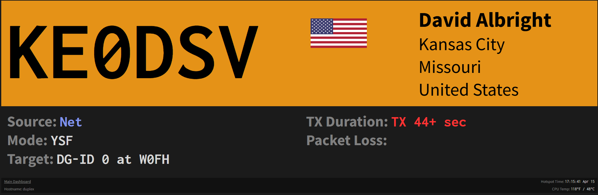 Live Caller feature in WPSD