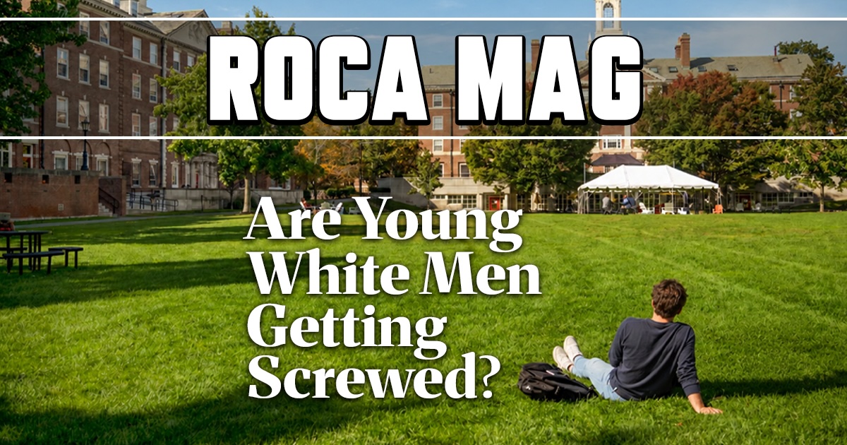 Are Young White Men Getting Screwed? cover