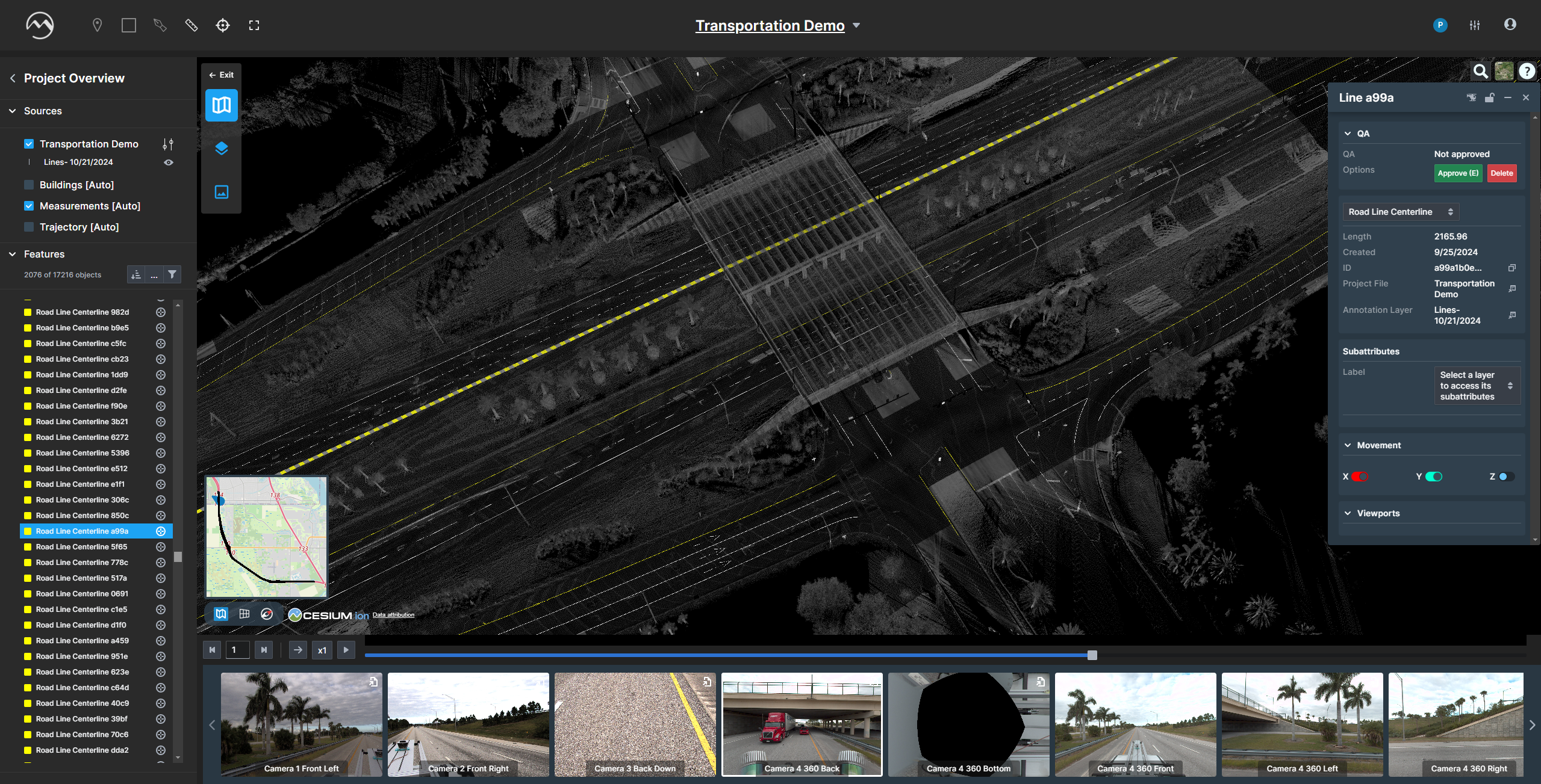 A picture of digital surveyor in action