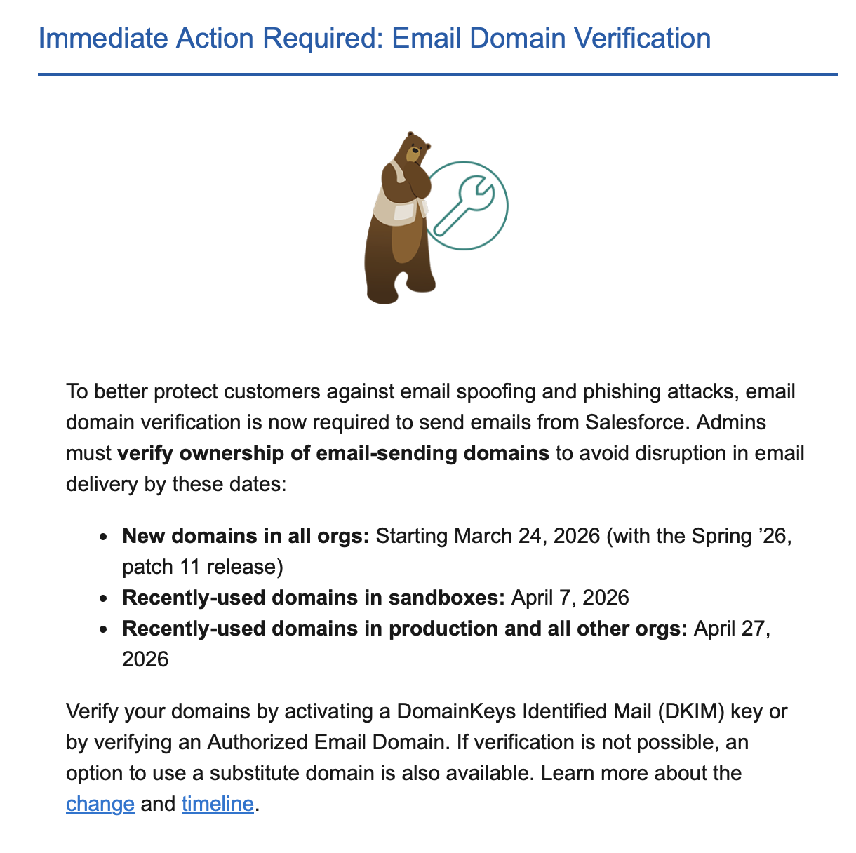 Salesforce's Email Validation Change: A Surprisingly Fun Networking ...