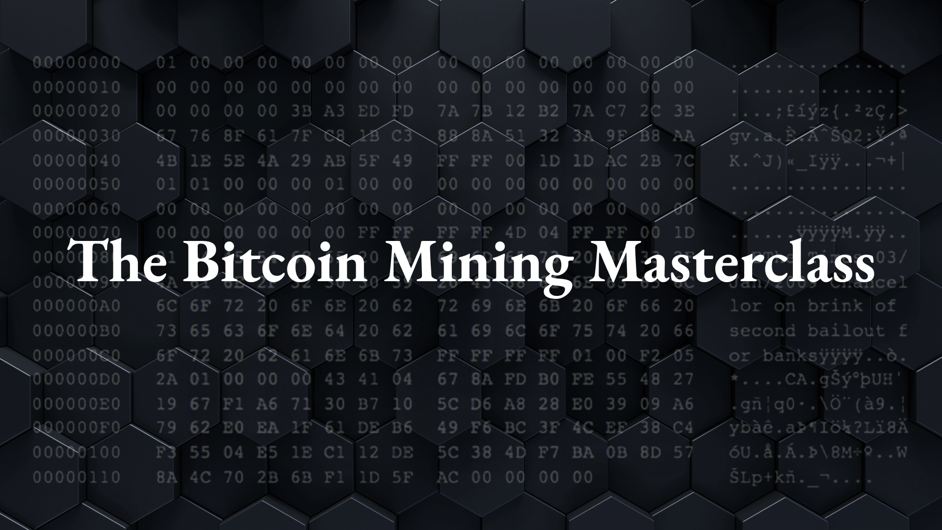 How to Allocate to Bitcoin Mining Over the Next 10 Years