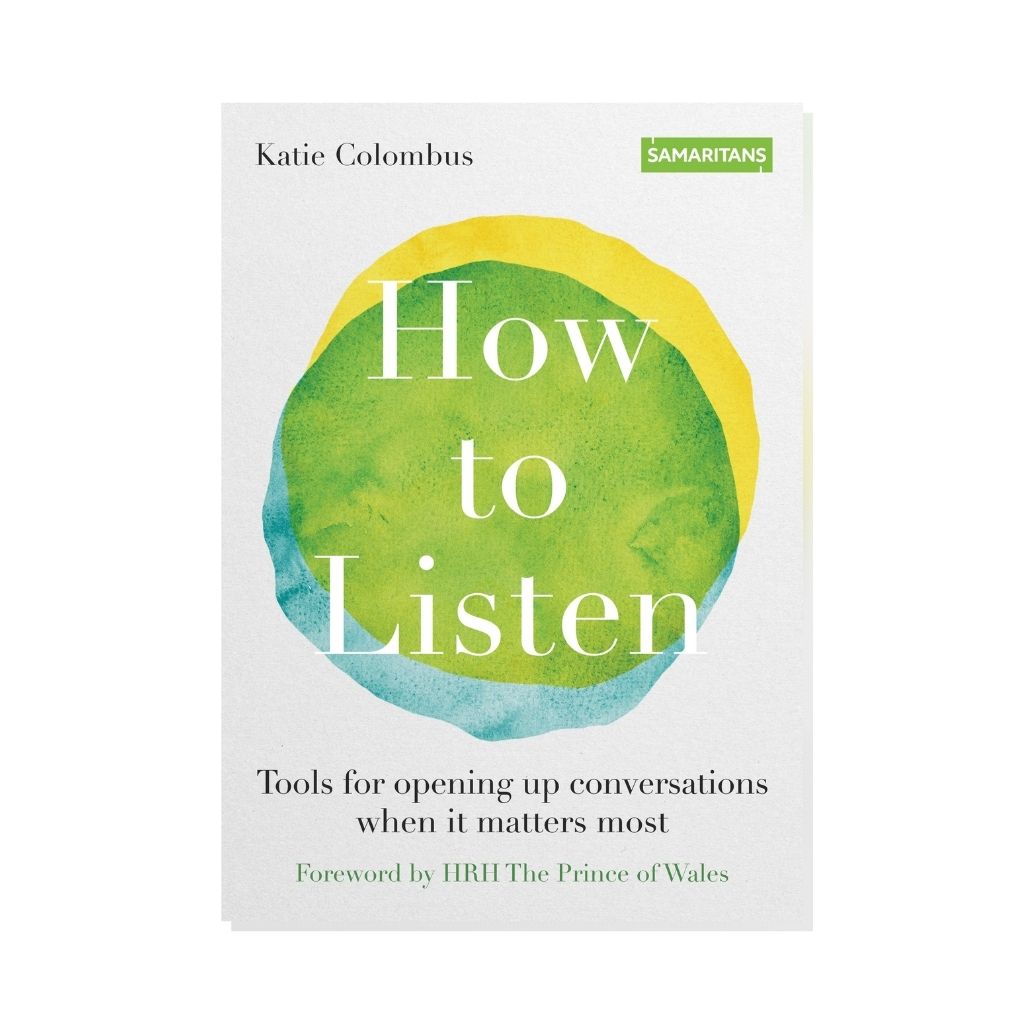 How To Listen book by Katie Colombus | Samaritans Shop ❤︎ Home of Wellbeing Gifts | Samaritans Online Shop