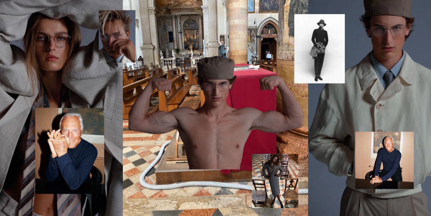 Giorgio Armani Is God - by Edward Kanarecki