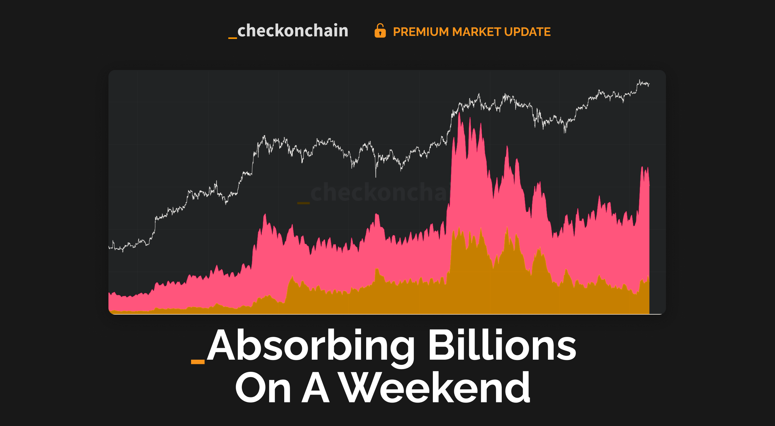 Absorbing Billions On A Weekend