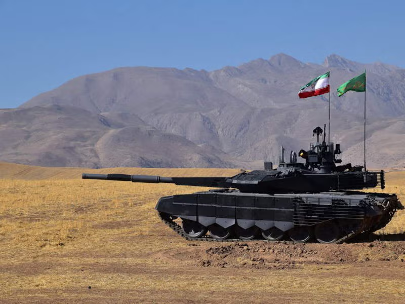 The Karrar main battle tank