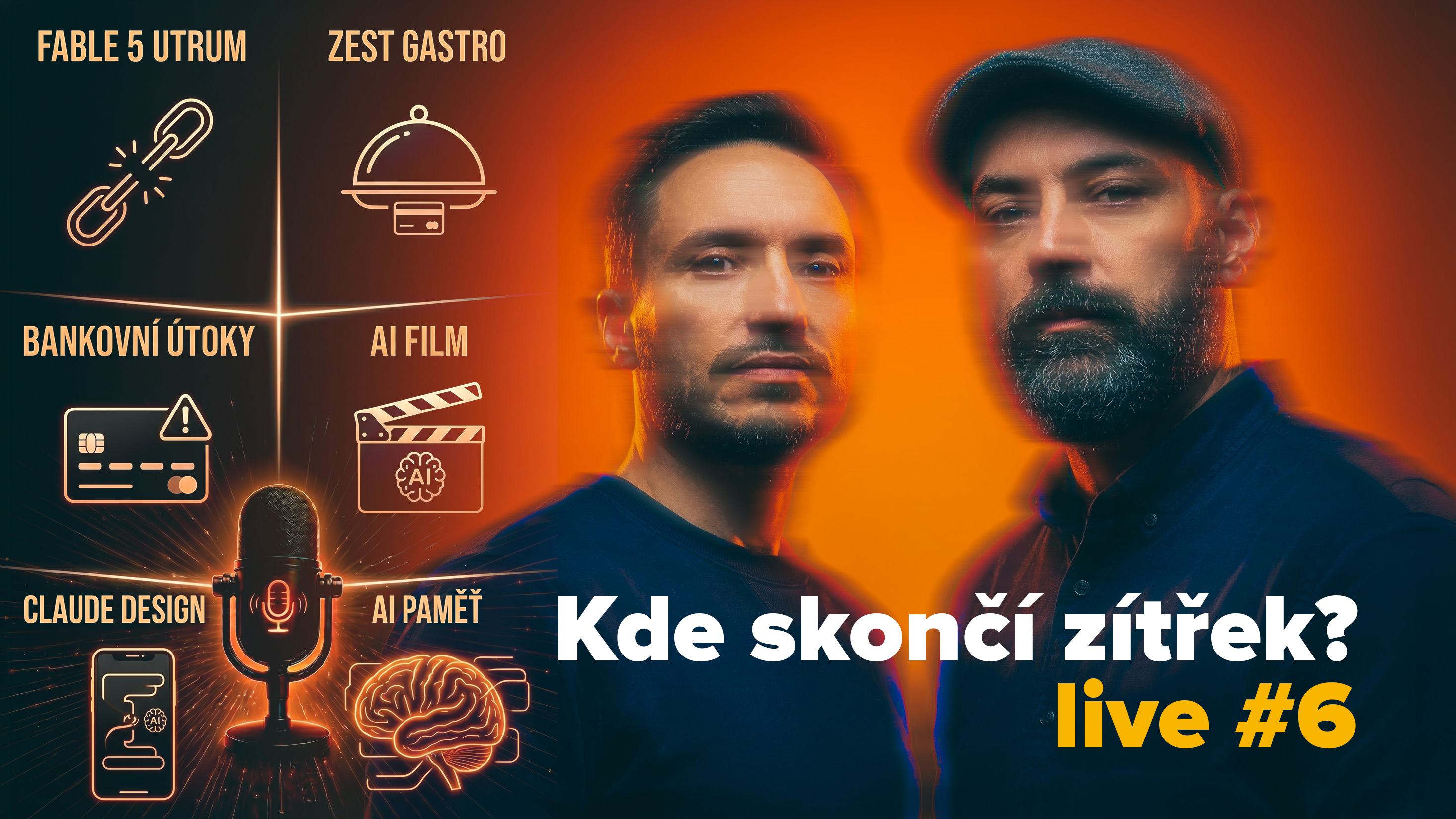 Obal epizody: Anthropic vypíná Fable 5 a Mythos, AI hackuje banky a Claude Design vytváří weby a prezentace.