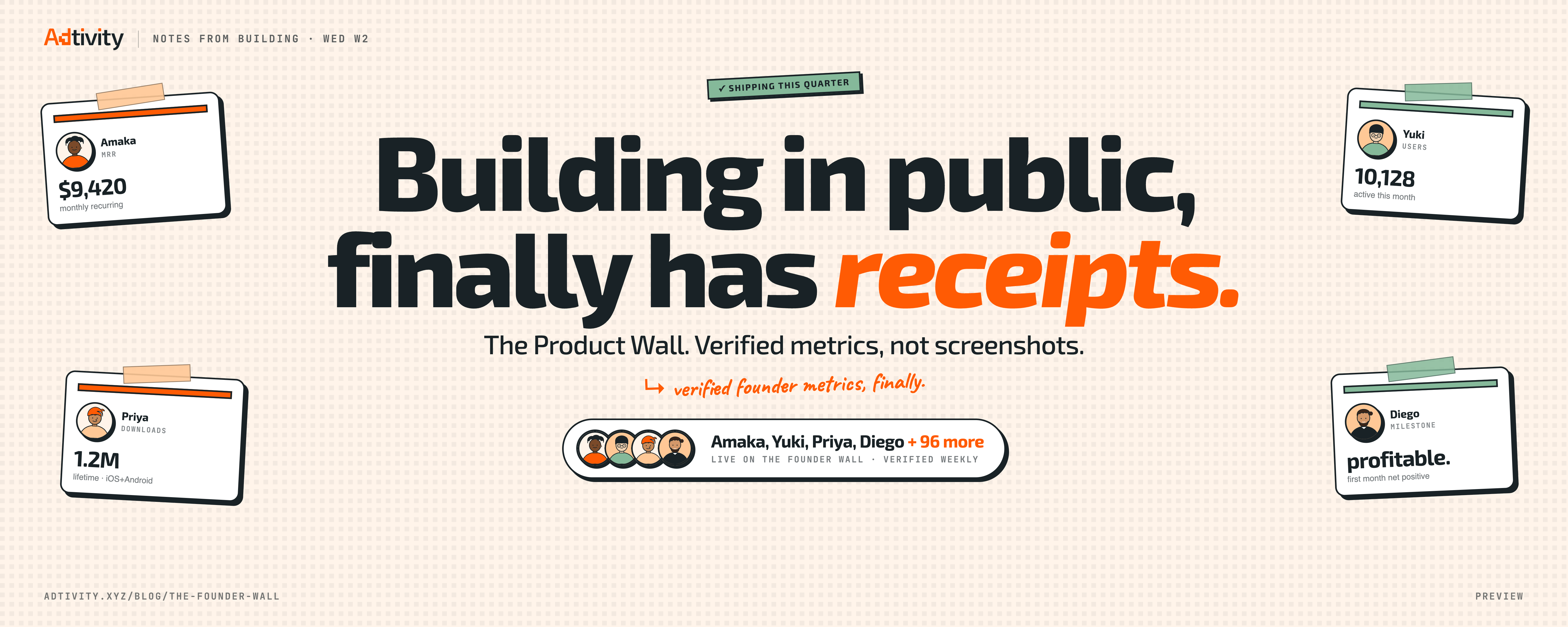 Building in public outgrew screenshots!