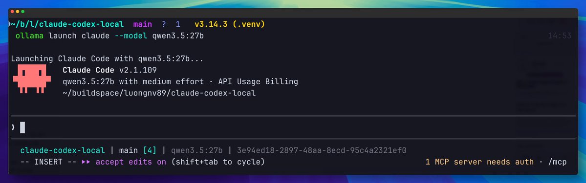 How to run Claude Code/ Codex with local models via Llamacpp, Ollama ...