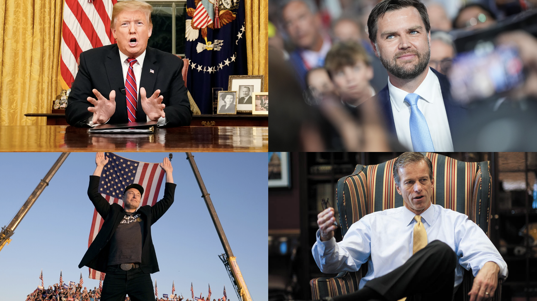 The 4 factions of Trump 2.0