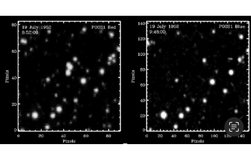 Scientific report: "Transients in the Palomar Observatory Sky Survey (POSS-I) may be associated with nuclear testing and reports of unidentified anomalous phenomena"