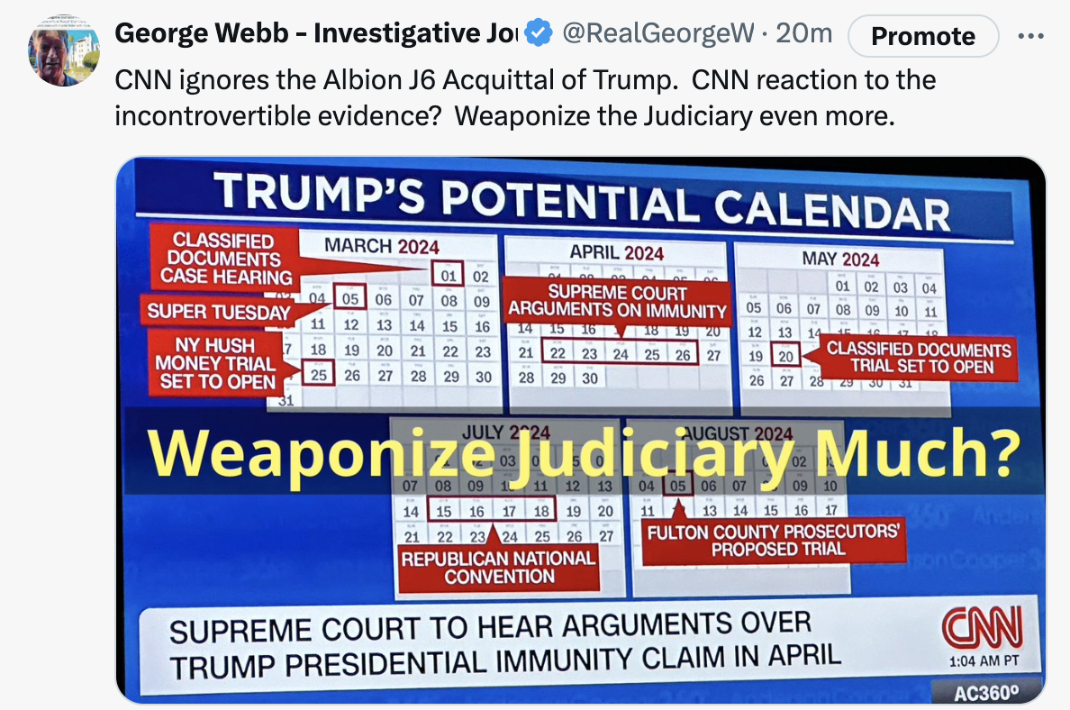 Real J6 – Part Three – CNN Ignores Albion J6 Acquittal