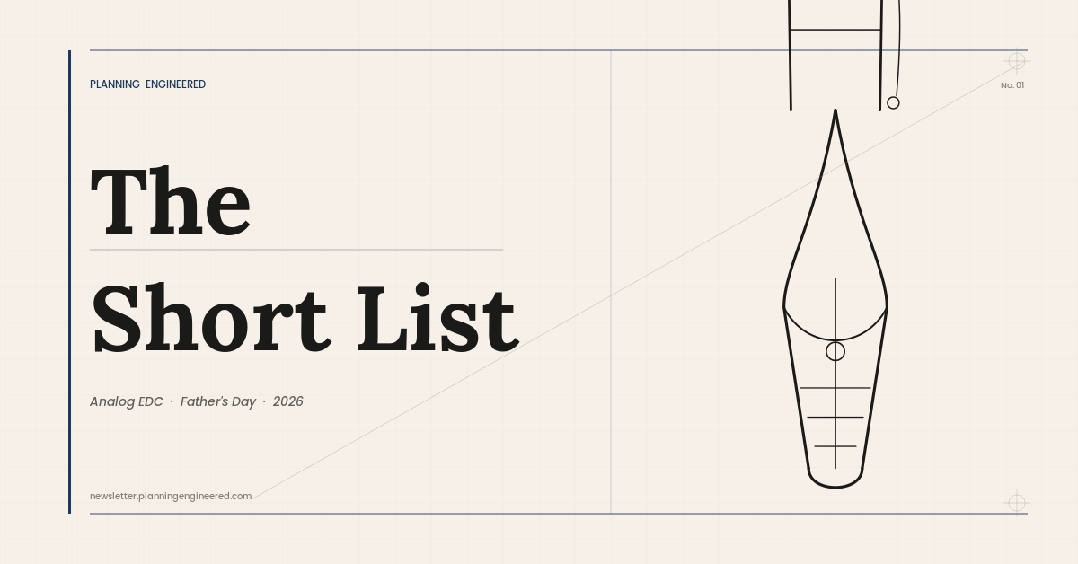The gift guide for the dad who still carries a real pen