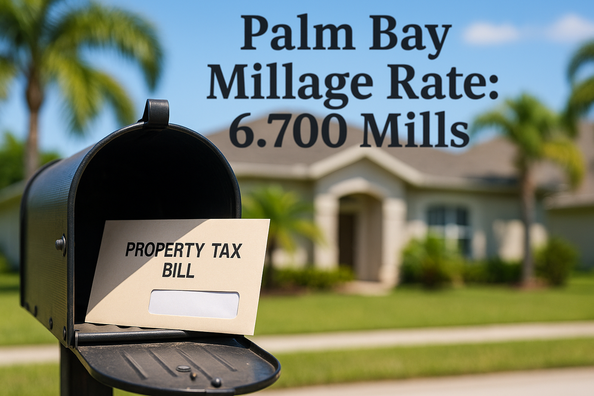 Image for article: Palm Bay Millage Rate Set at 6.700