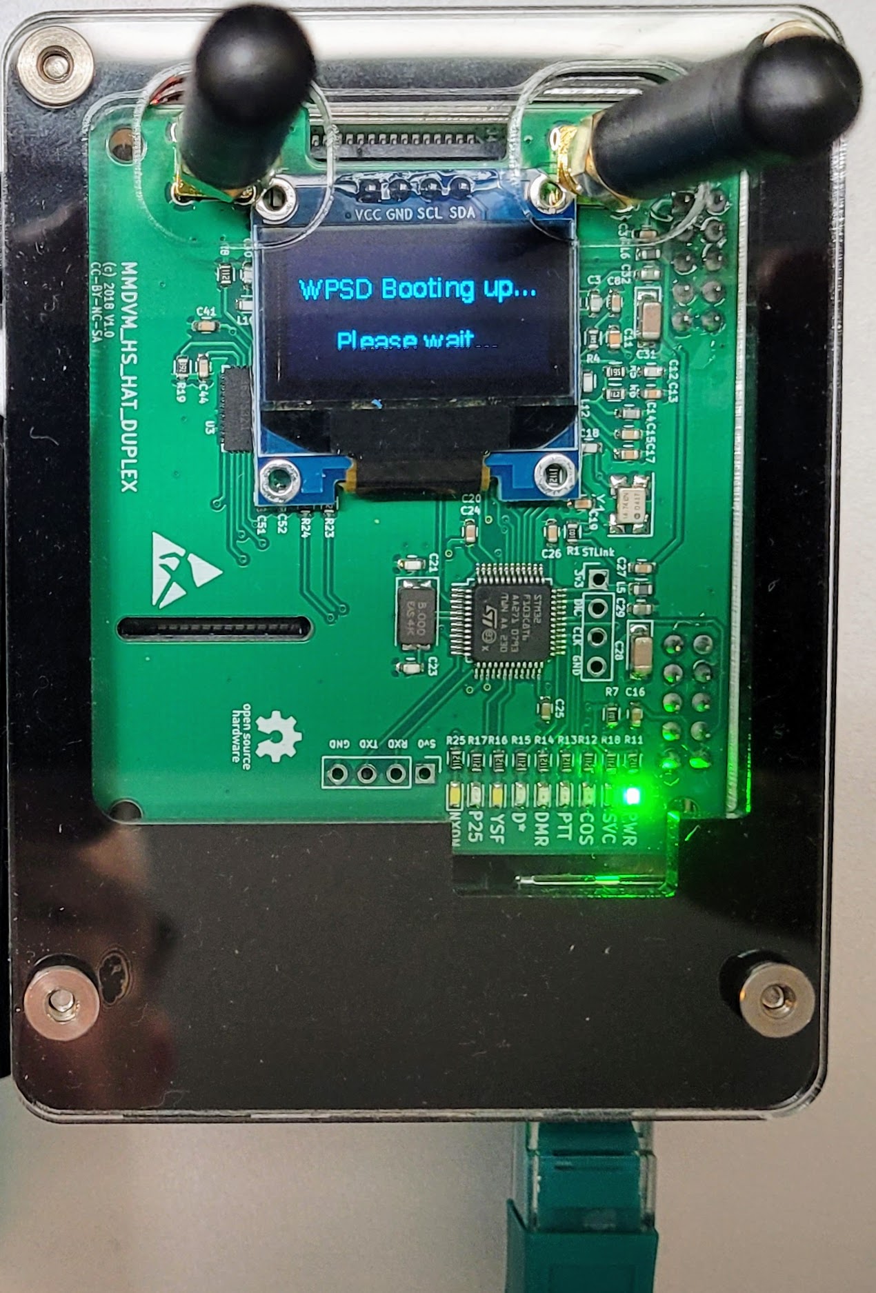 Booting up the hotspot for the first time