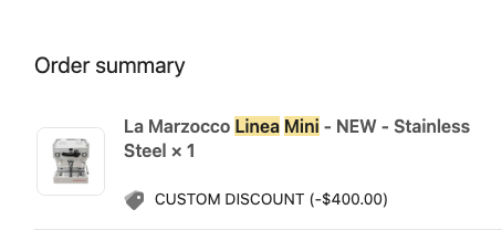 Linea Mini