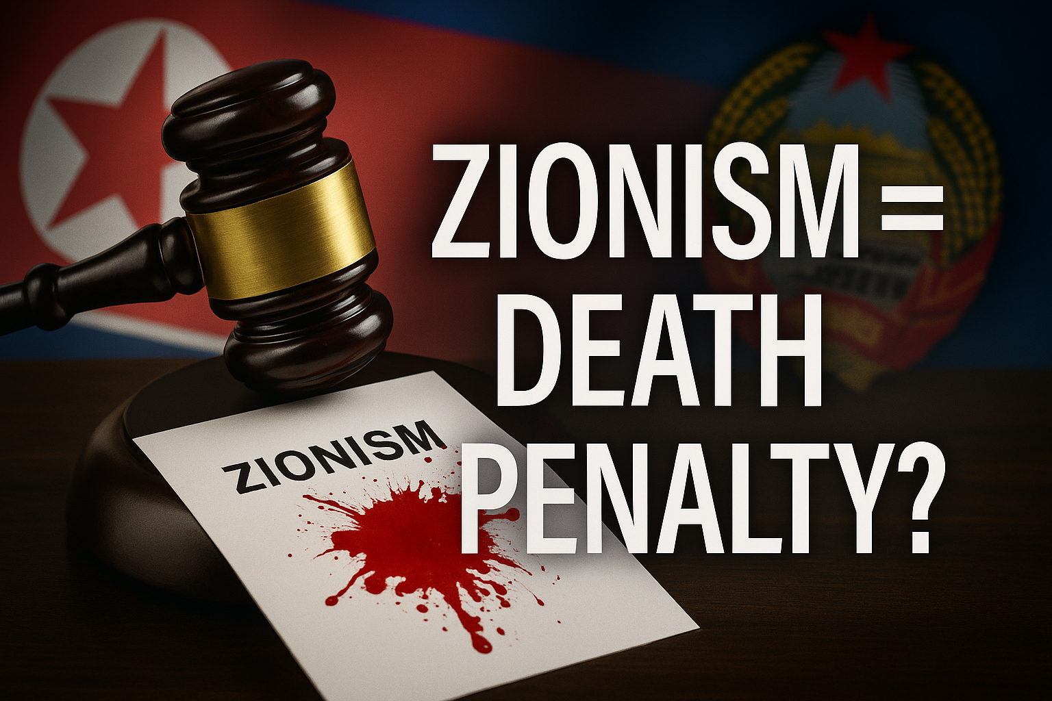 North Korea Bans Zionism Under Death Penalty
