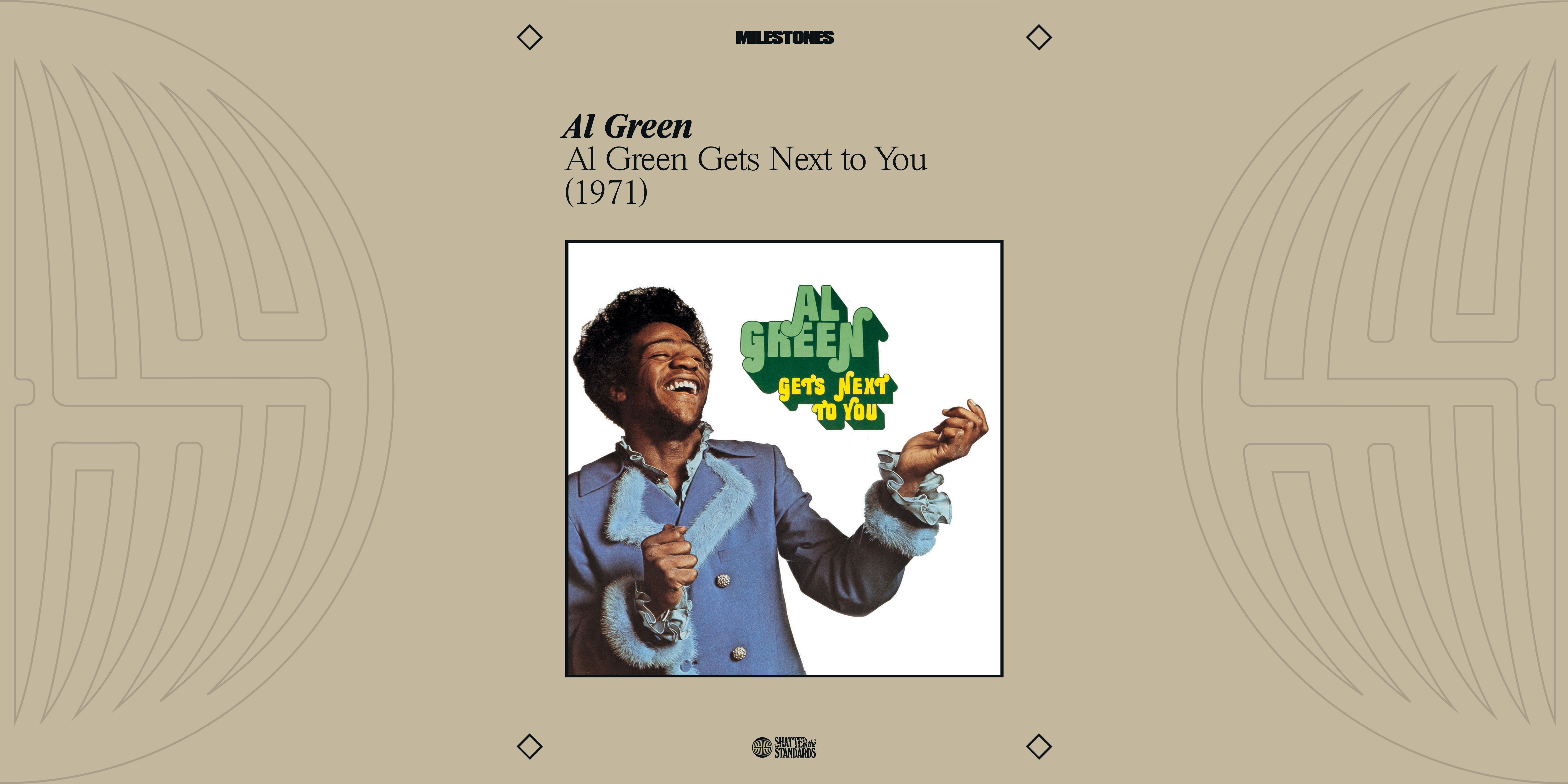 Milestones: Gets Next to You by Al Green