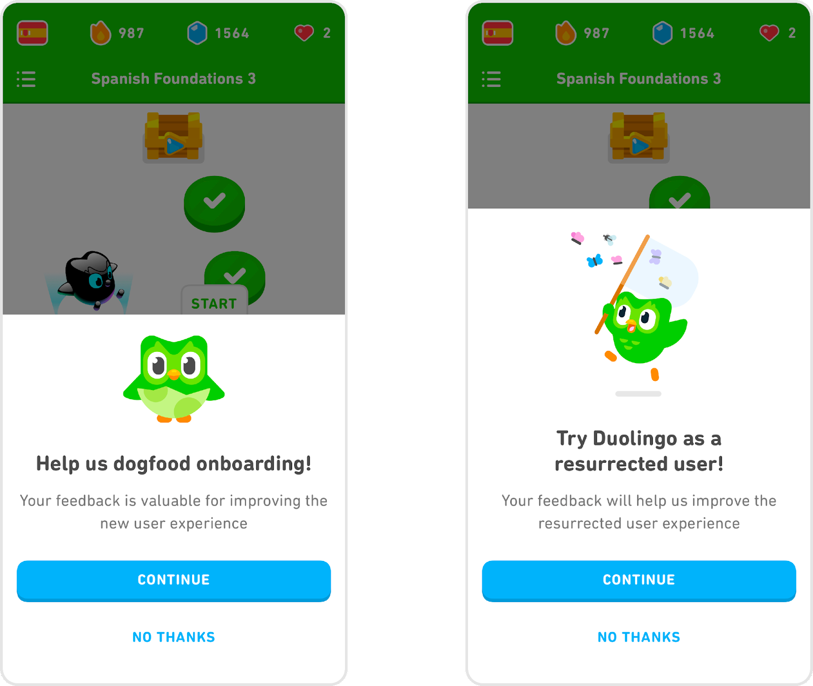 Image from How Duolingo builds product