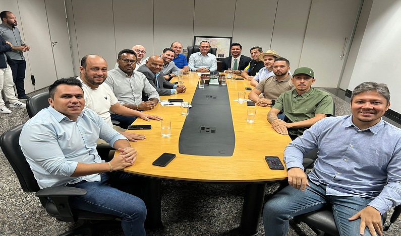 Marcelo Cruz organiza reunião entre vereadores de Porto Velho e vice-governador Sergio Gonçalves