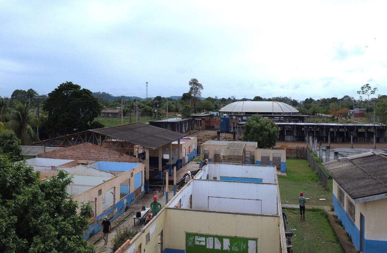 Escola Bom Futuro passa por grande reforma com recurso de Ezequiel Neiva em Machadinho do Oeste