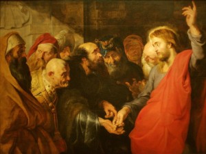 The Tribute Money, Peter Paul Ruben (c. 1612)