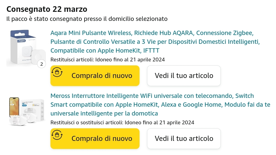 Amazon mi ha fatto risparmiare 250€