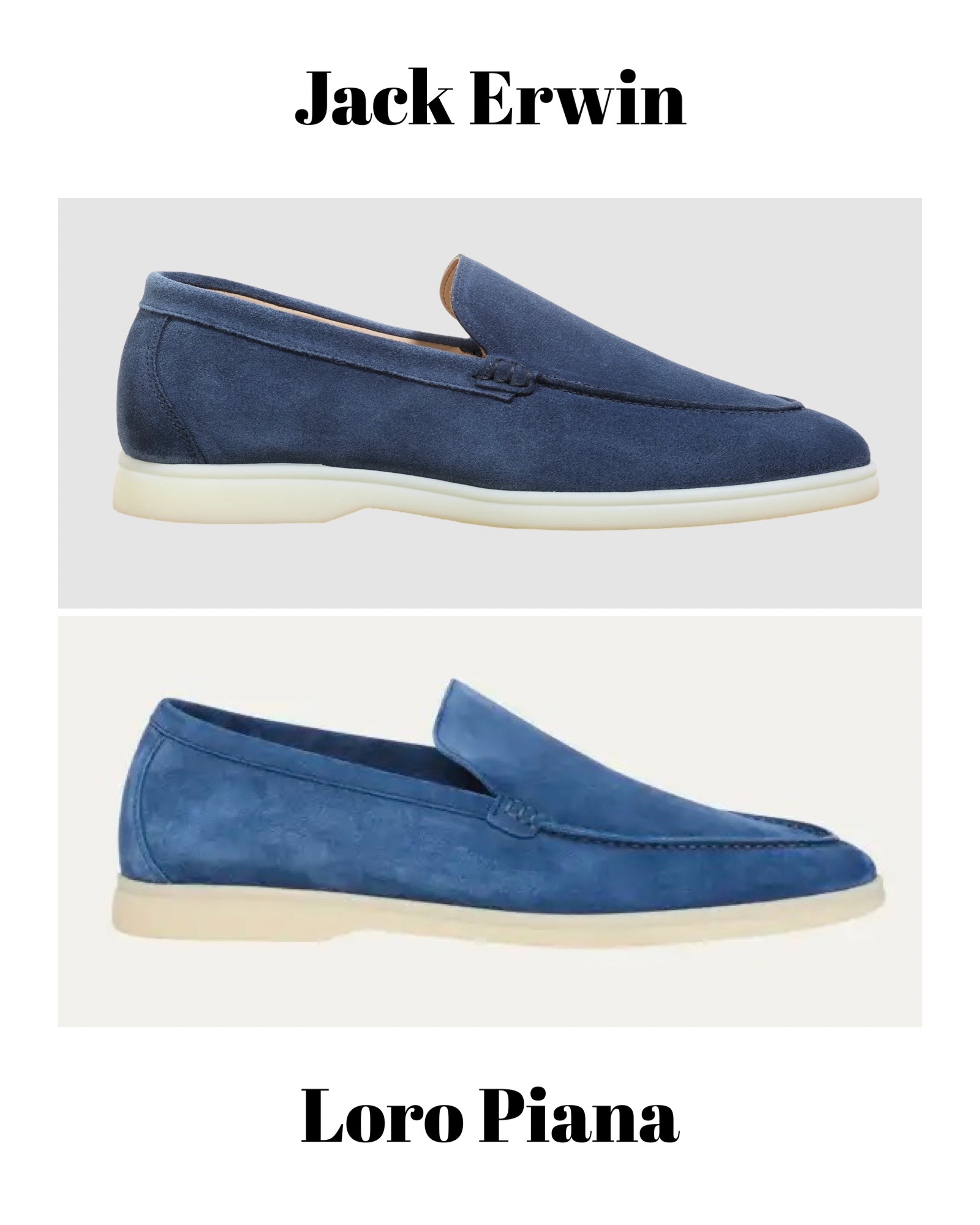Loro Piana Summer Walk Dupes by Kin Moy