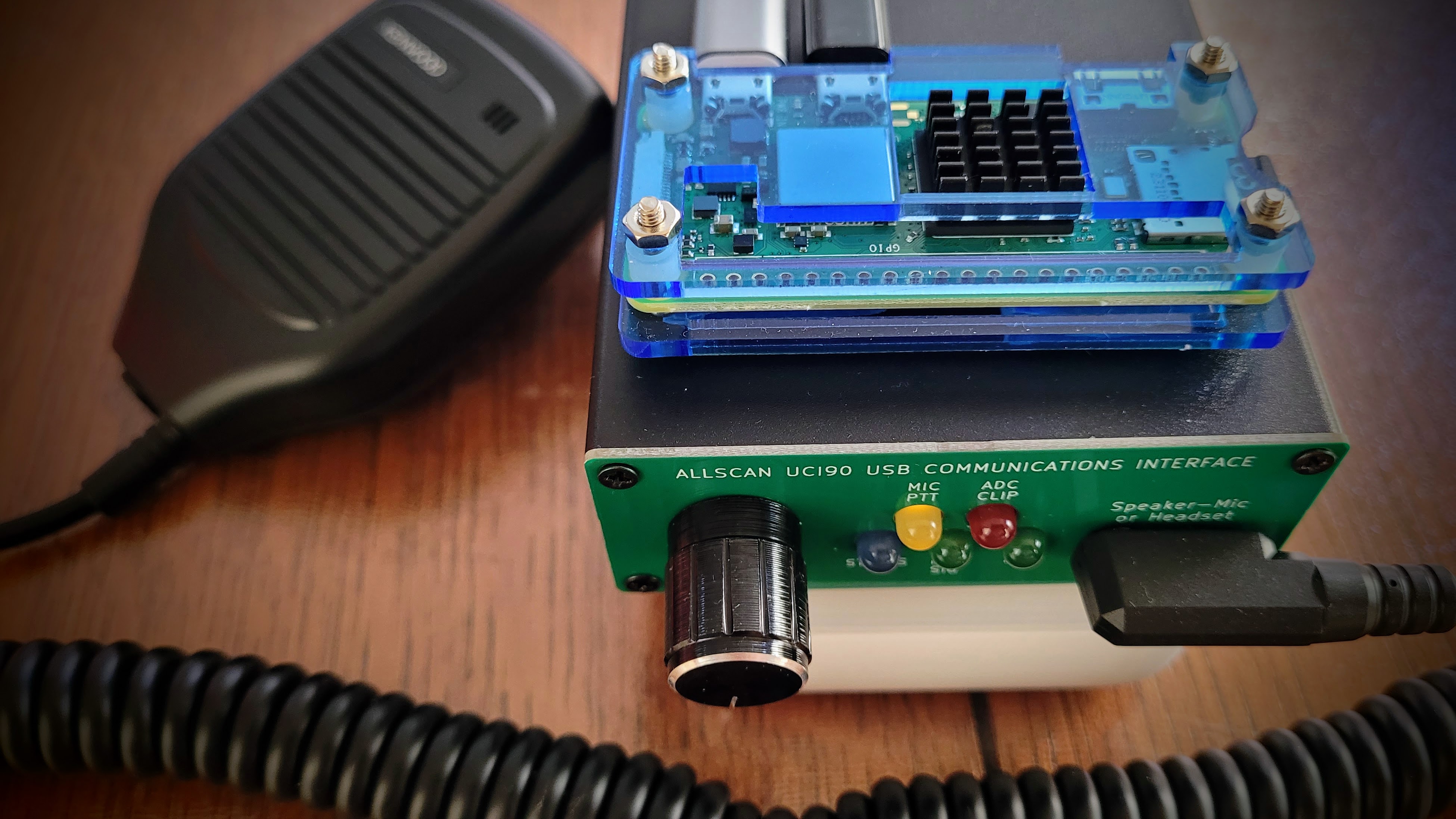 Tiny portable node temporarily taped together