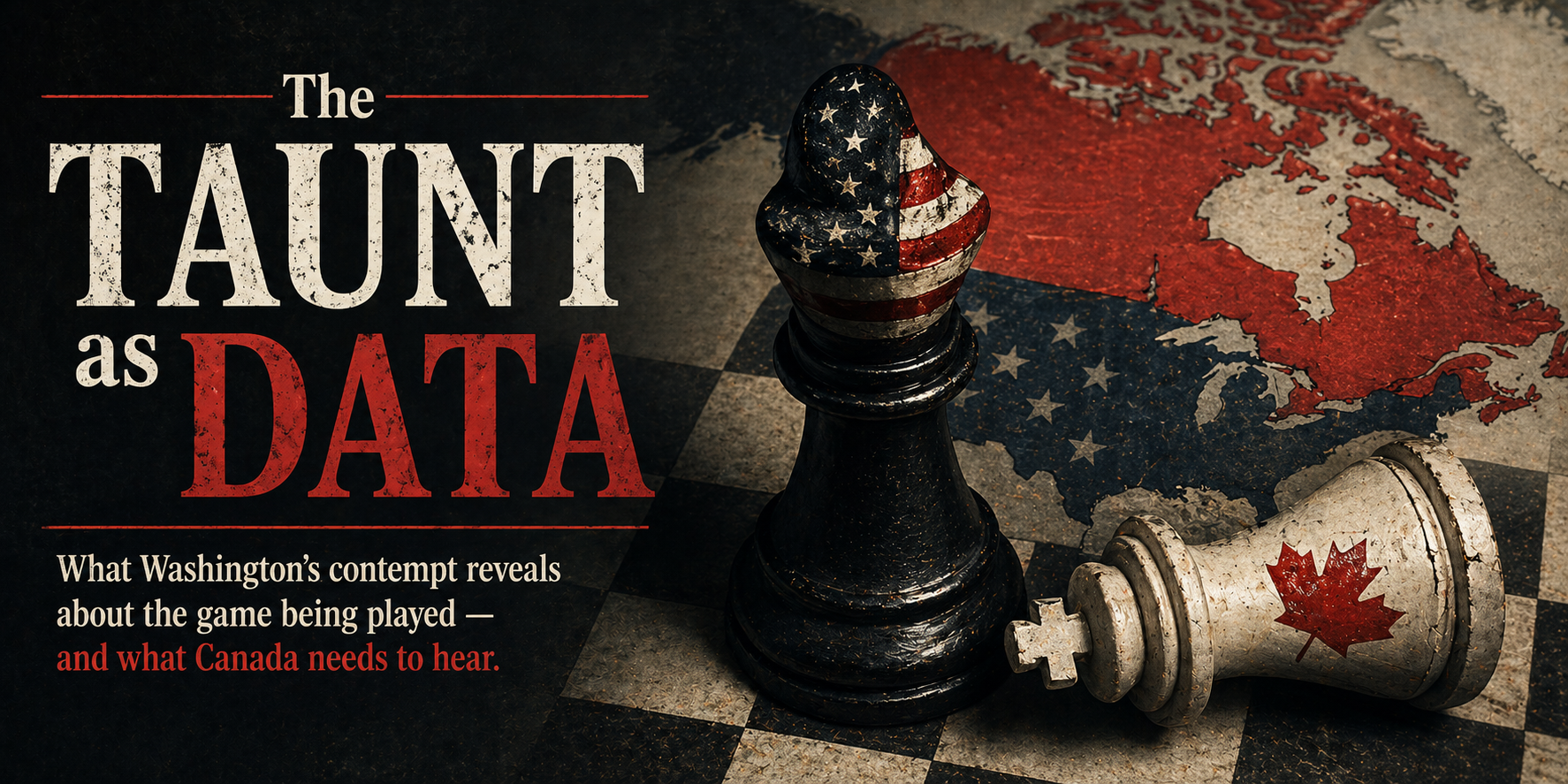 The Taunt as Data - Barry Appleton