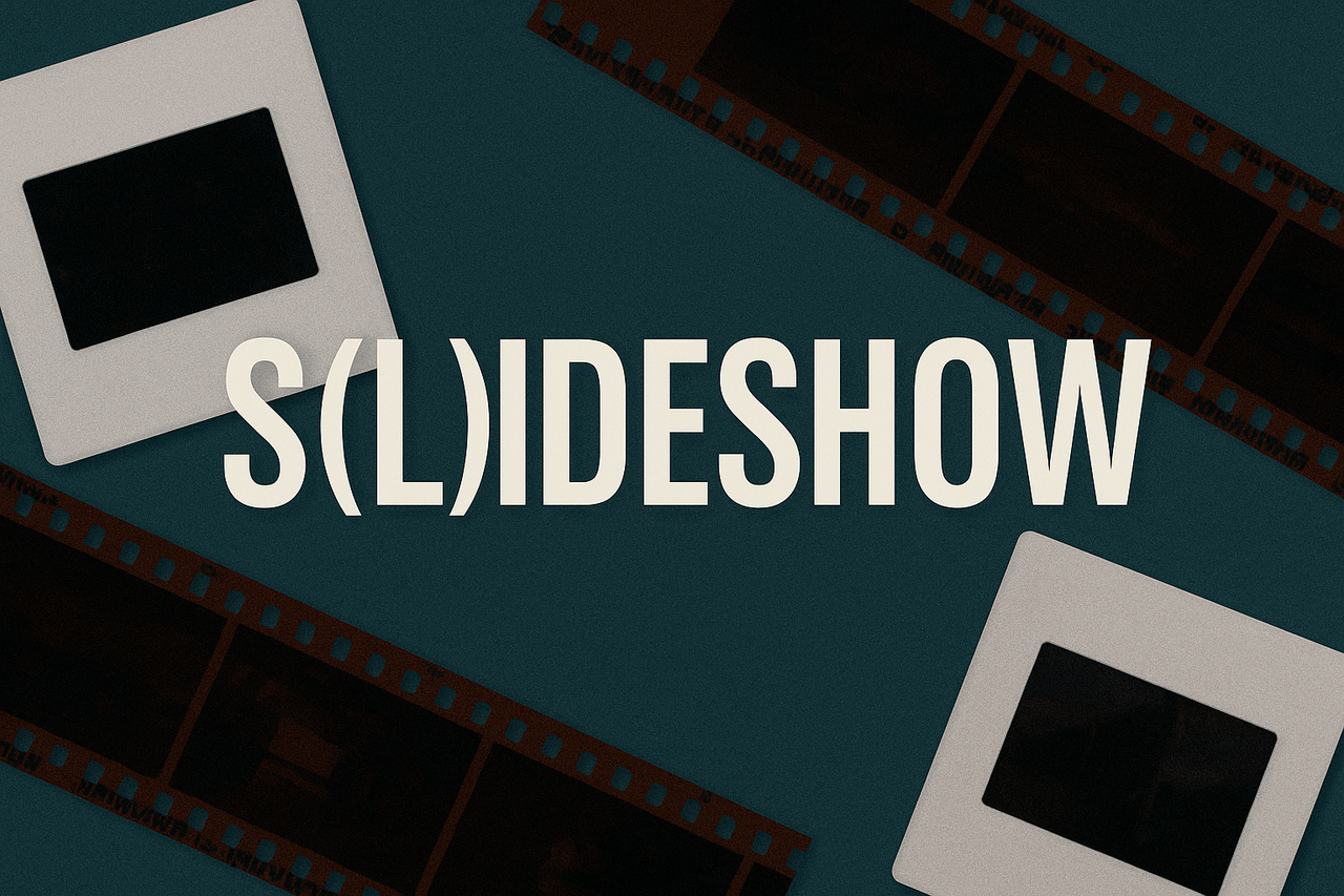 Substack banner for @slideshow