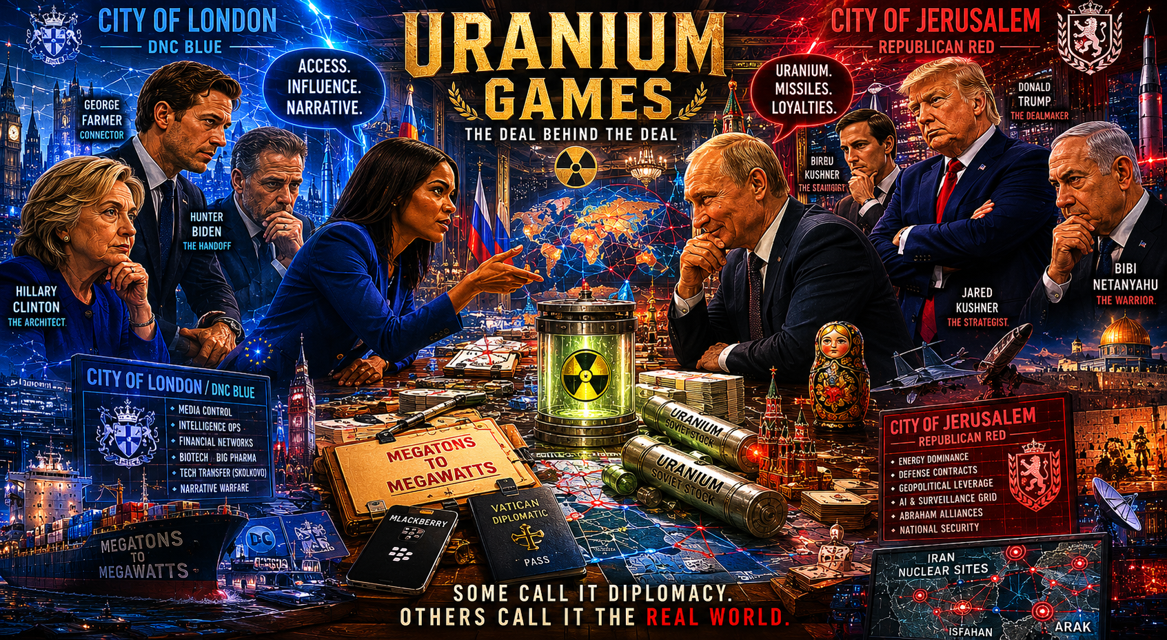 George Webb Uranium Starter Pack - The Five Best Articles (Of 140 videos and articles)