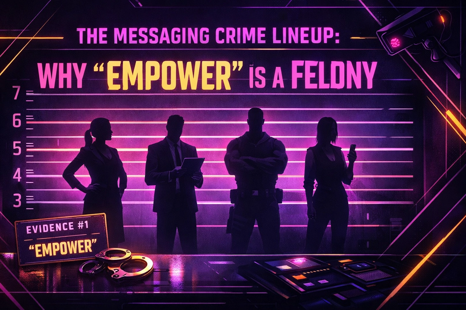 Messaging Crime Lineup Background