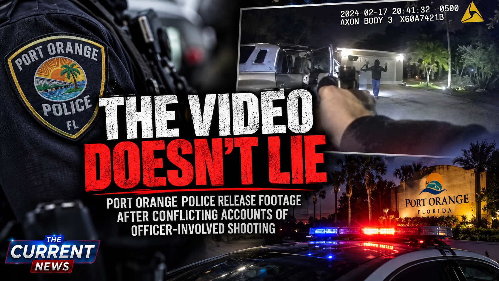 Port Orange Police Release Video of Officer Shooting
