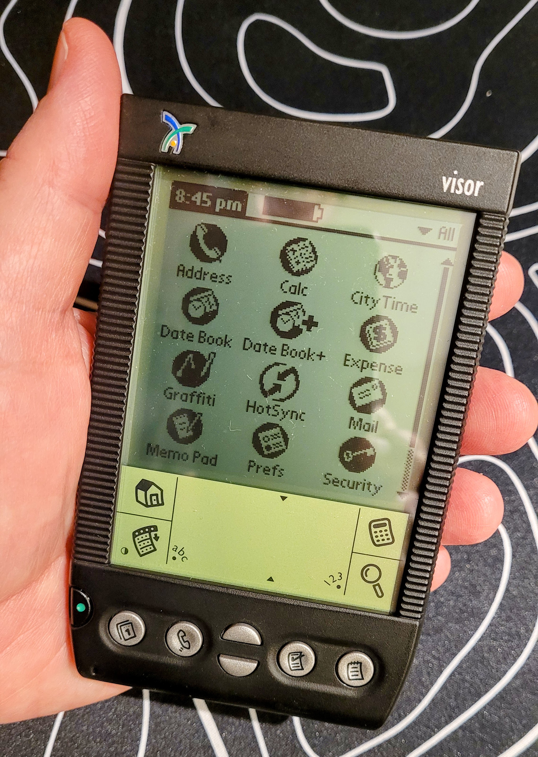 Handspring visor PDA